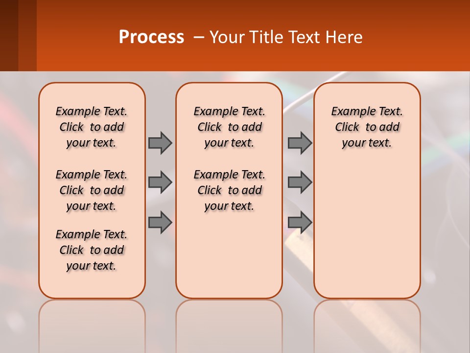 Hot Soldering Iron And Tin PowerPoint Template