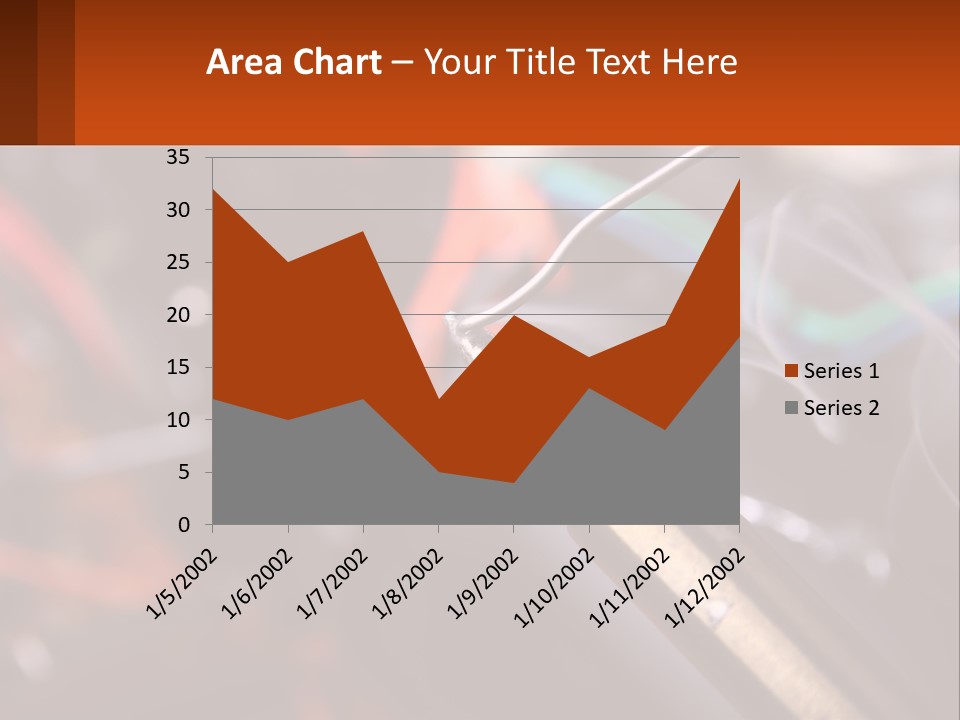 Hot Soldering Iron And Tin PowerPoint Template