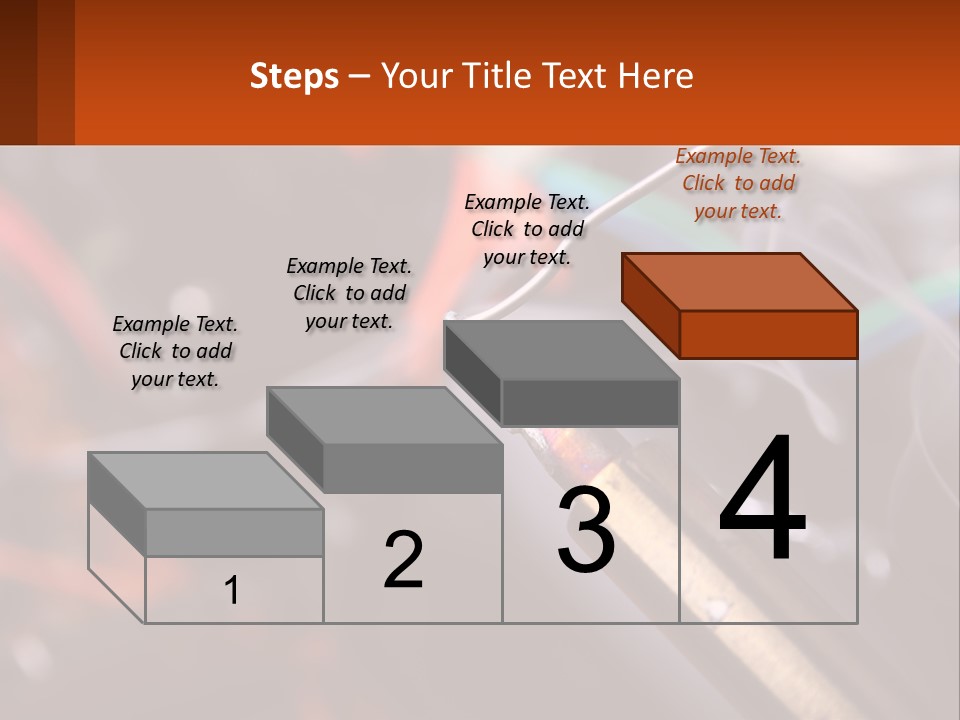 Hot Soldering Iron And Tin PowerPoint Template