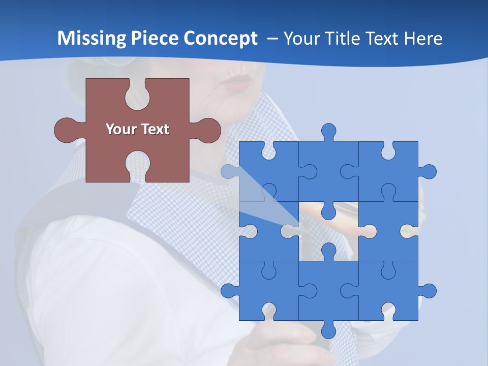 Granny With Beer PowerPoint Template