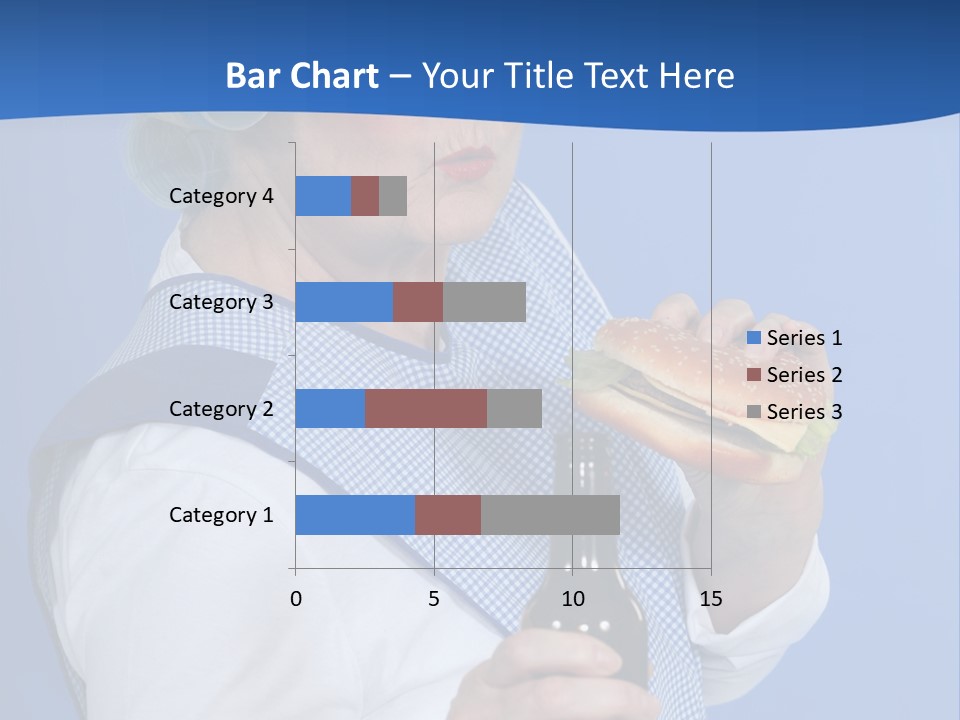 Granny With Beer PowerPoint Template