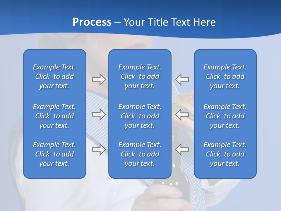 Granny With Beer PowerPoint Template