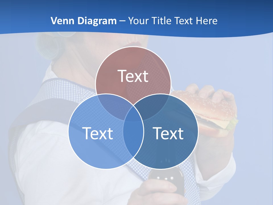 Granny With Beer PowerPoint Template