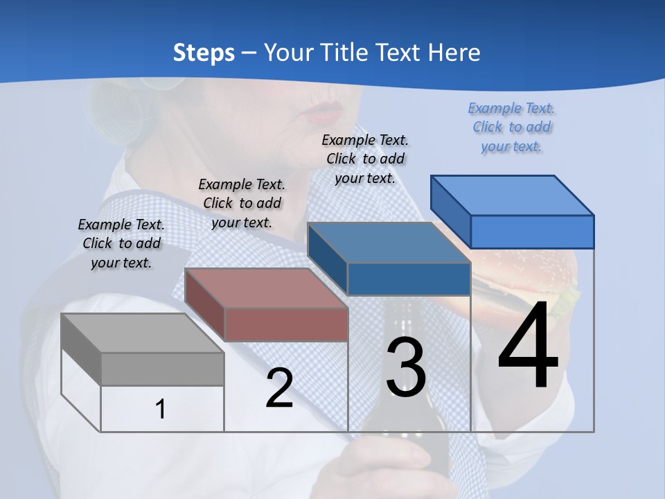 Granny With Beer PowerPoint Template