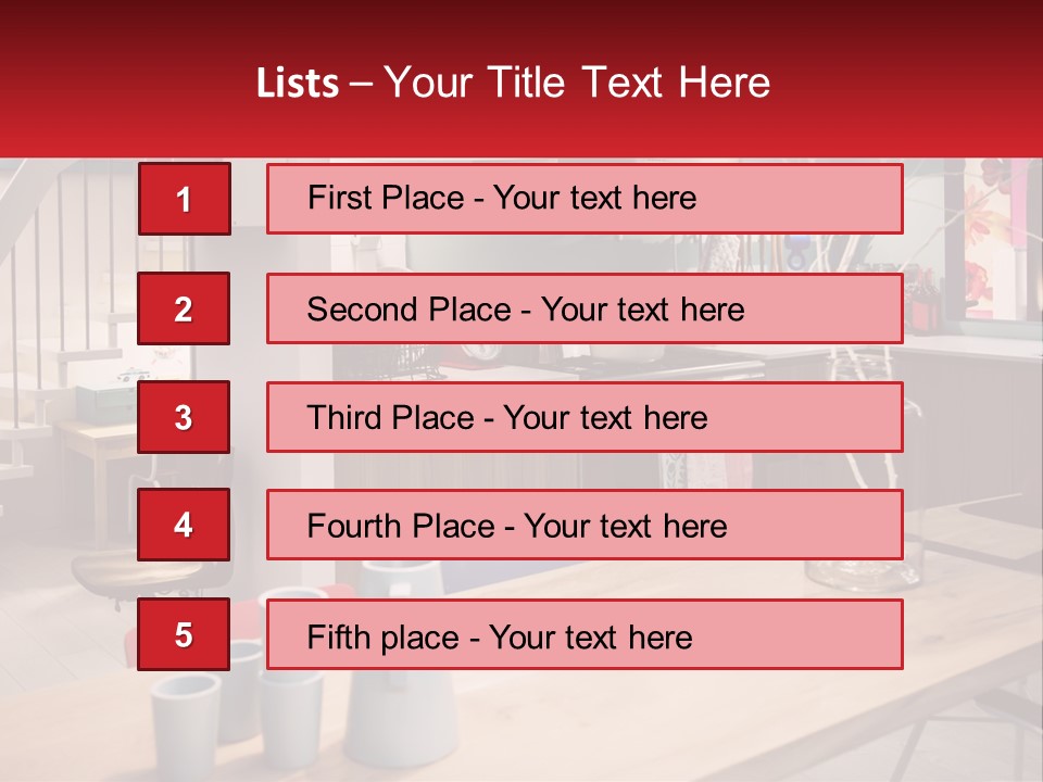 New Kitchen Style PowerPoint Template