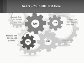 Gears PowerPoint Template