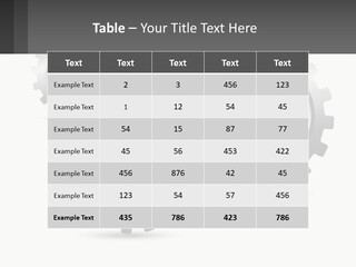 Gears PowerPoint Template