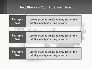 Gears PowerPoint Template
