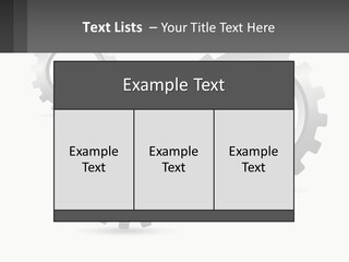 Gears PowerPoint Template