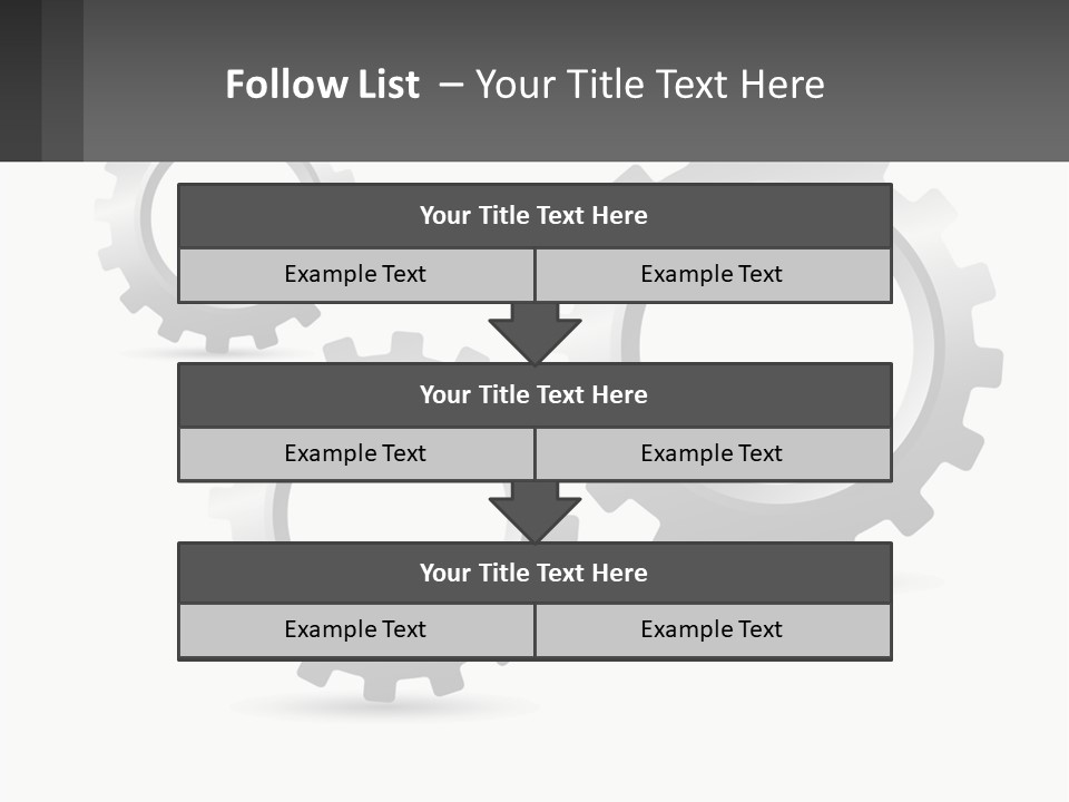 Gears PowerPoint Template