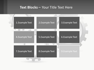 Gears PowerPoint Template