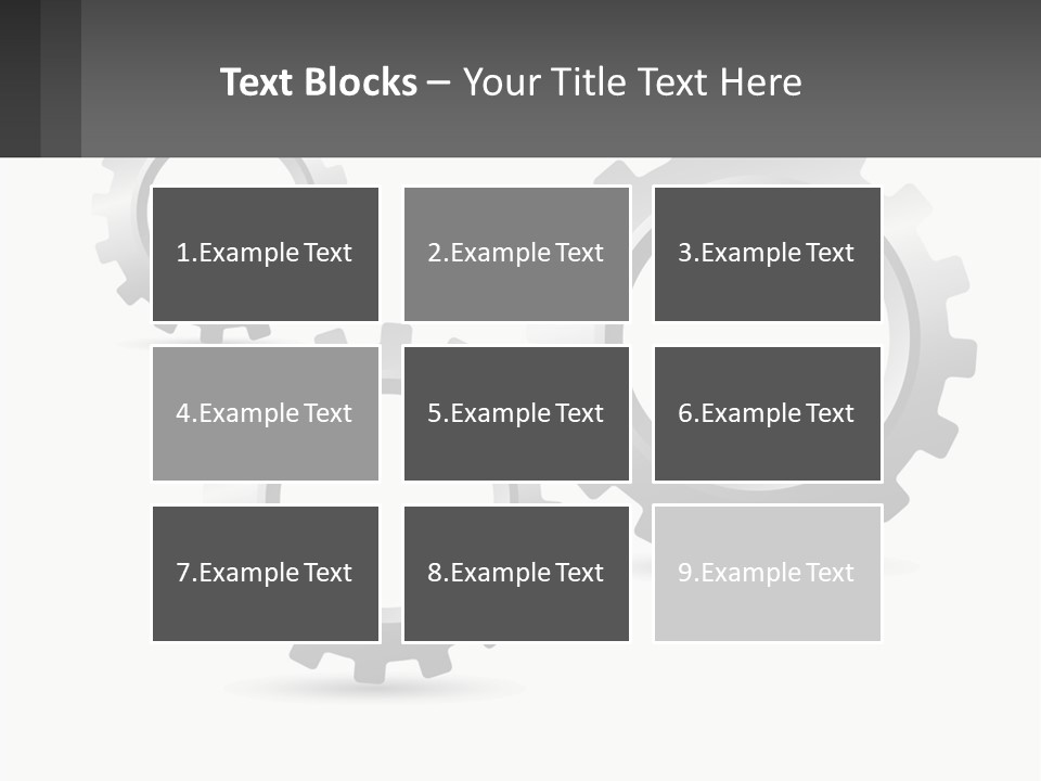 Gears PowerPoint Template