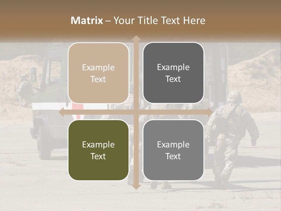 Military Medics PowerPoint Template