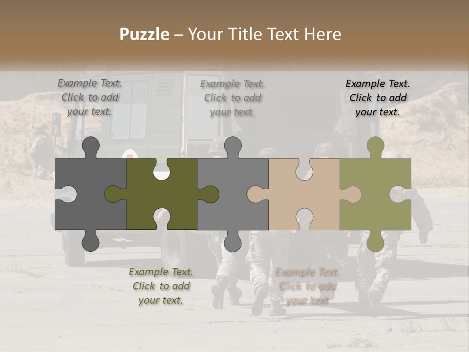 Military Medics PowerPoint Template