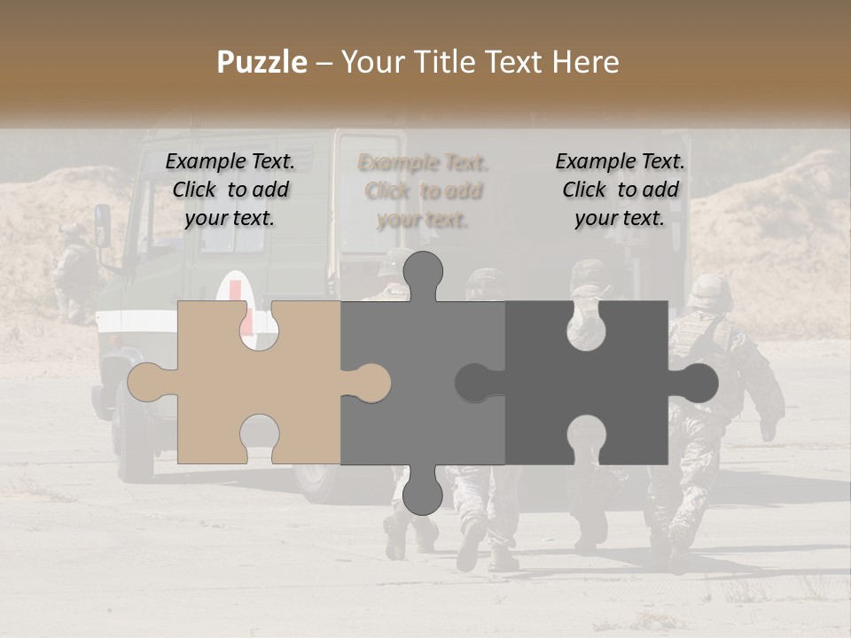 Military Medics PowerPoint Template