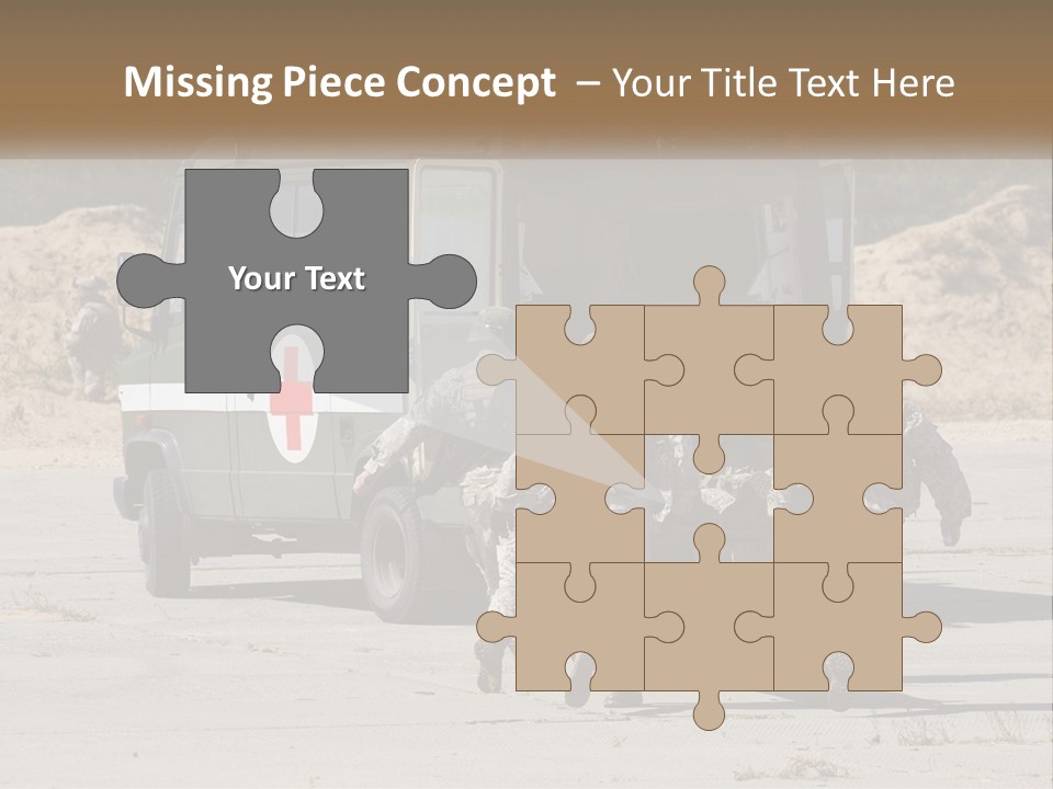 Military Medics PowerPoint Template