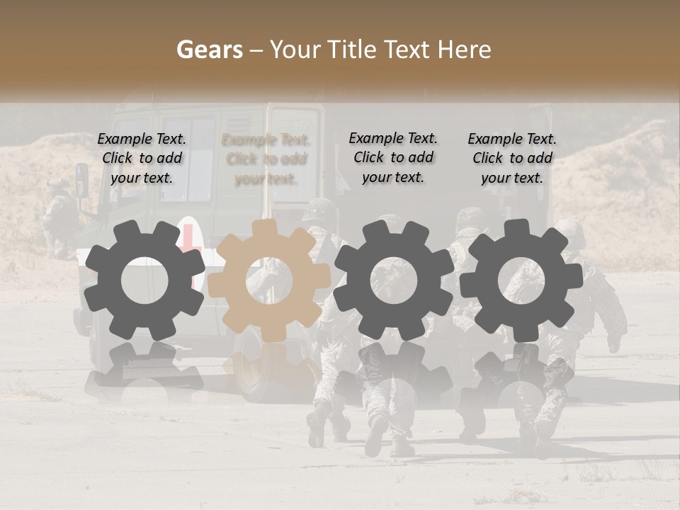 Military Medics PowerPoint Template