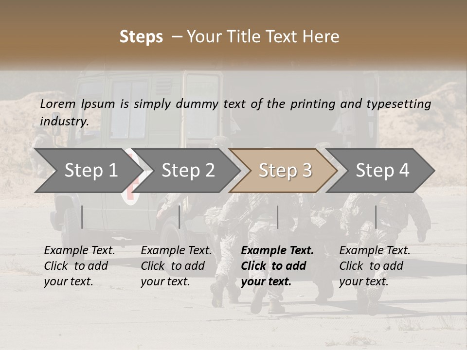 Military Medics PowerPoint Template