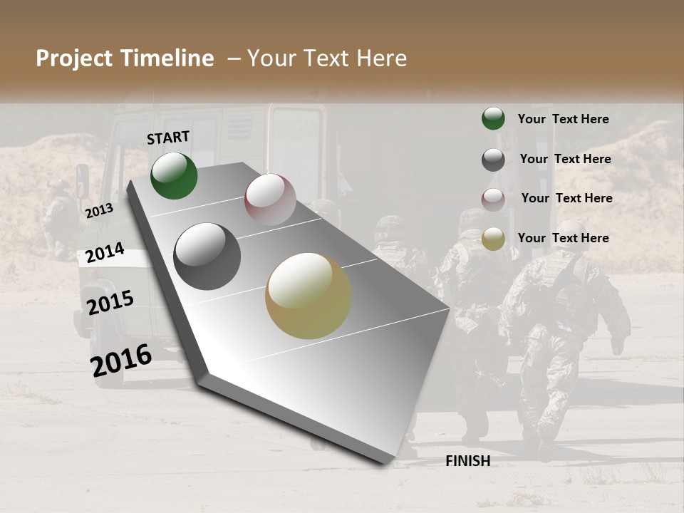 Military Medics PowerPoint Template