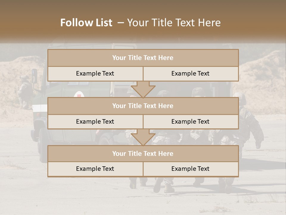 Military Medics PowerPoint Template