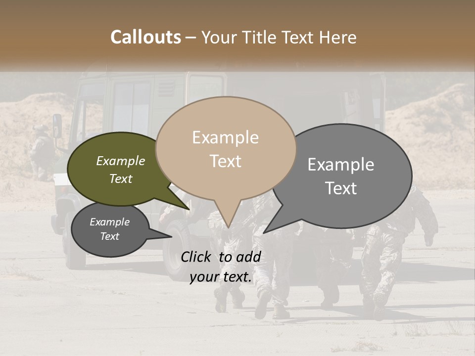Military Medics PowerPoint Template