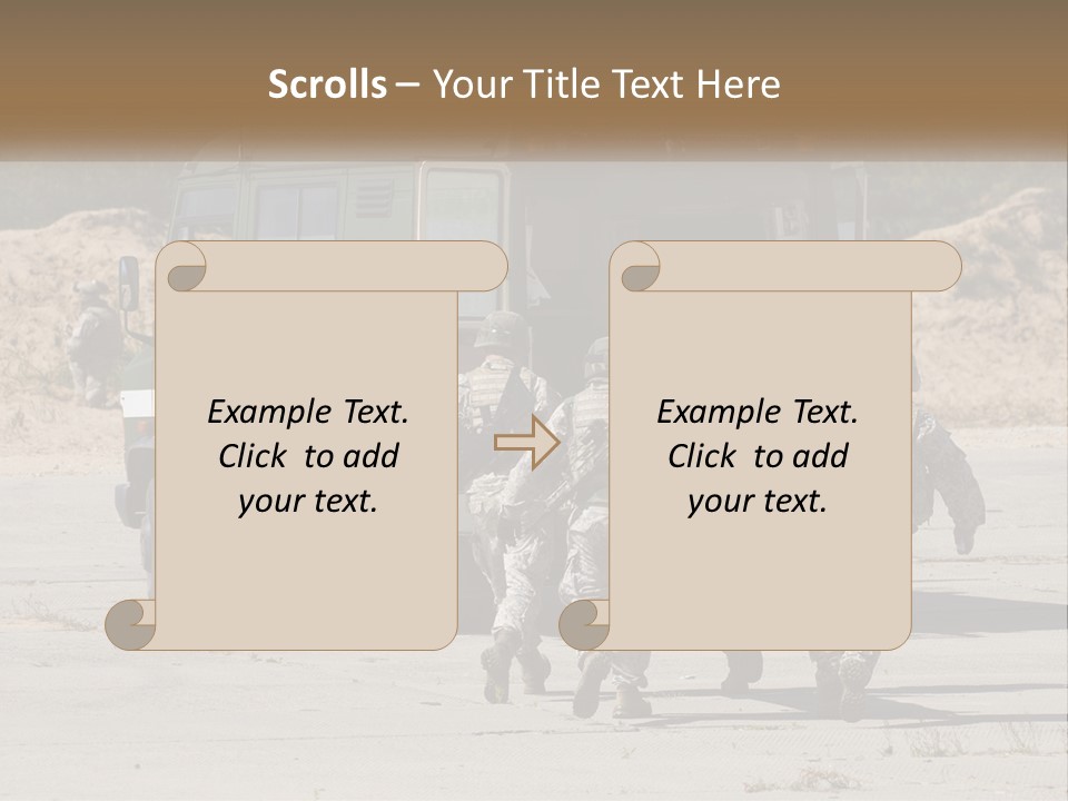 Military Medics PowerPoint Template