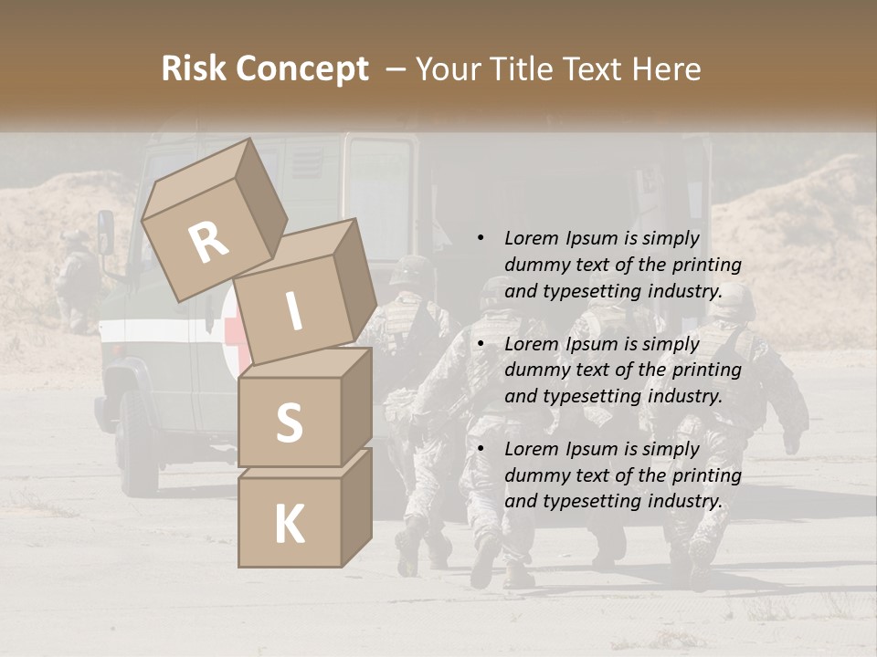 Military Medics PowerPoint Template