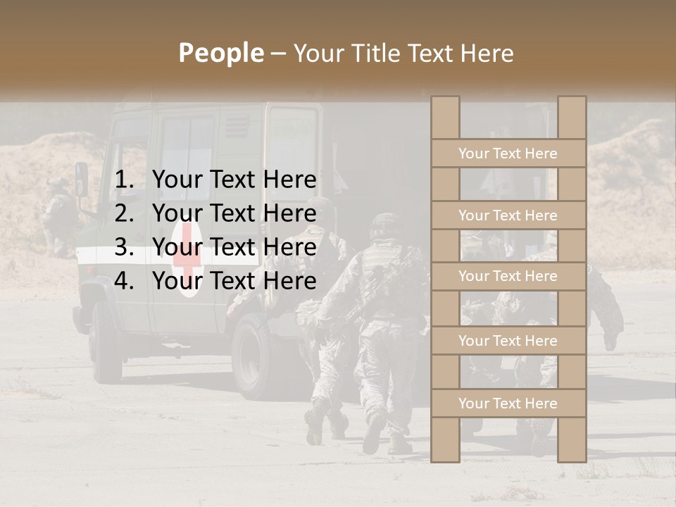 Military Medics PowerPoint Template
