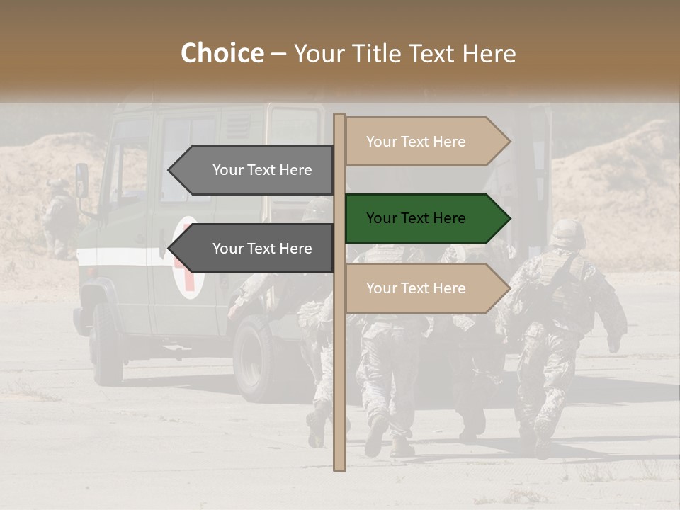 Military Medics PowerPoint Template