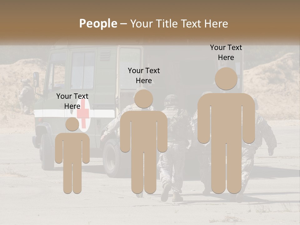 Military Medics PowerPoint Template