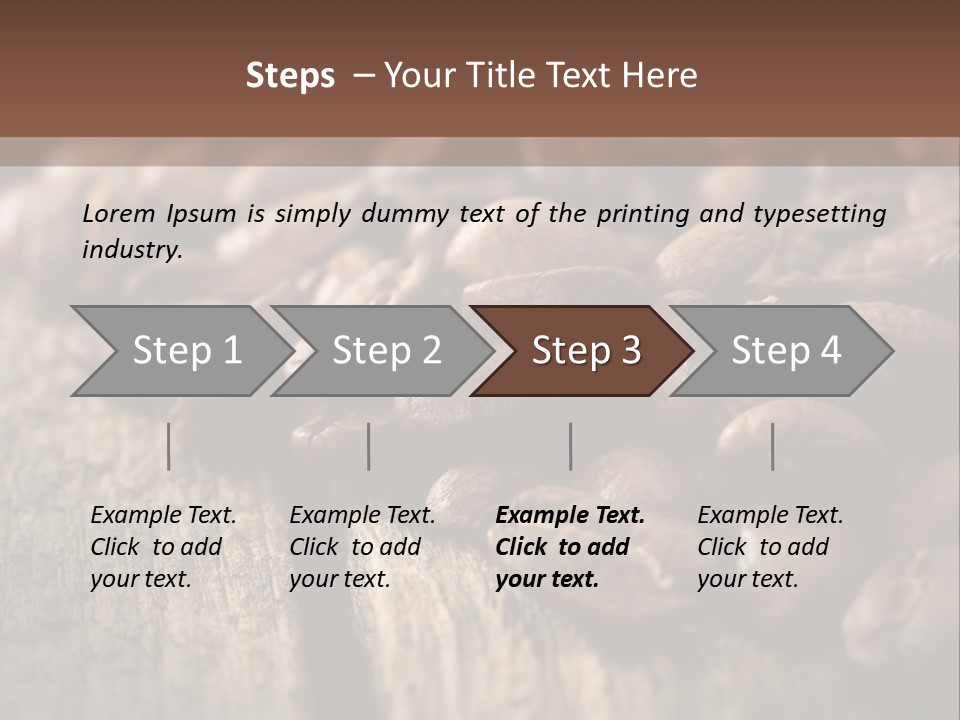 Coffee Beans PowerPoint Template