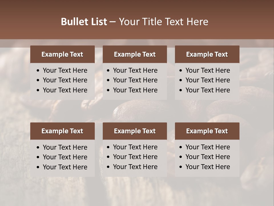 Coffee Beans PowerPoint Template