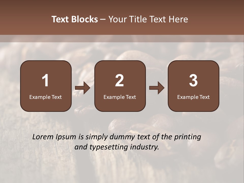 Coffee Beans PowerPoint Template