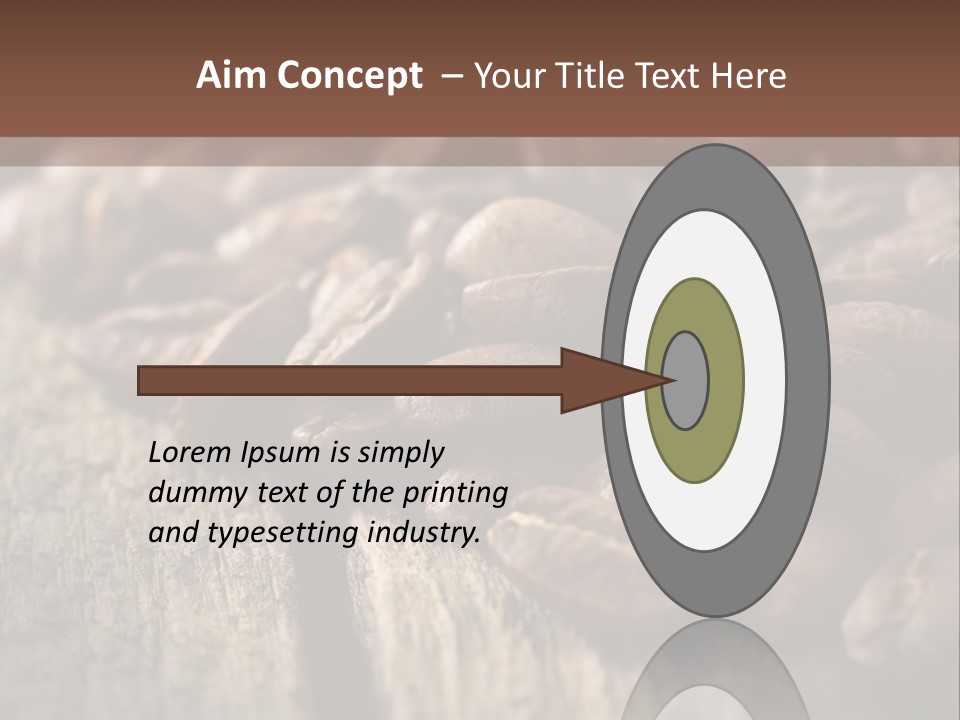 Coffee Beans PowerPoint Template