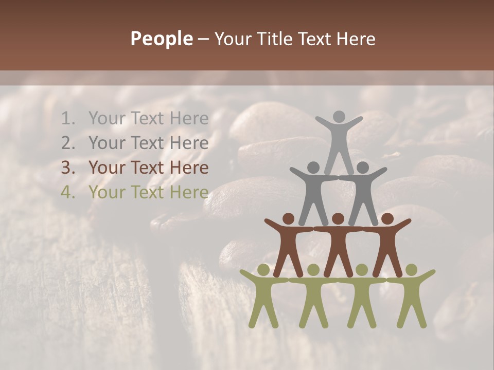 Coffee Beans PowerPoint Template