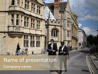 Old University PowerPoint Template