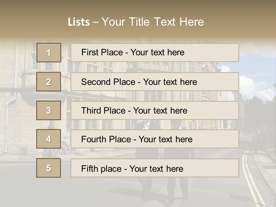 Old University PowerPoint Template