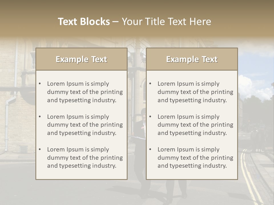 Old University PowerPoint Template