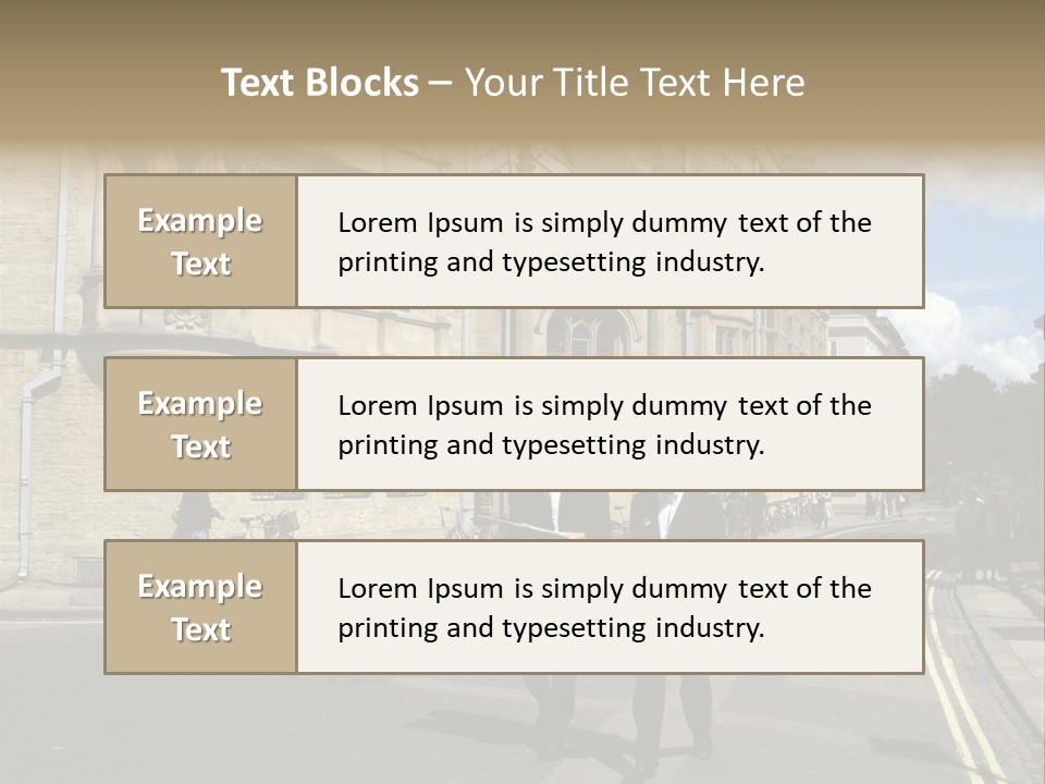 Old University PowerPoint Template