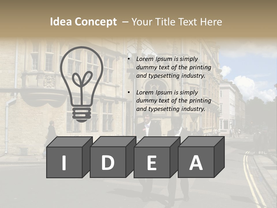 Old University PowerPoint Template