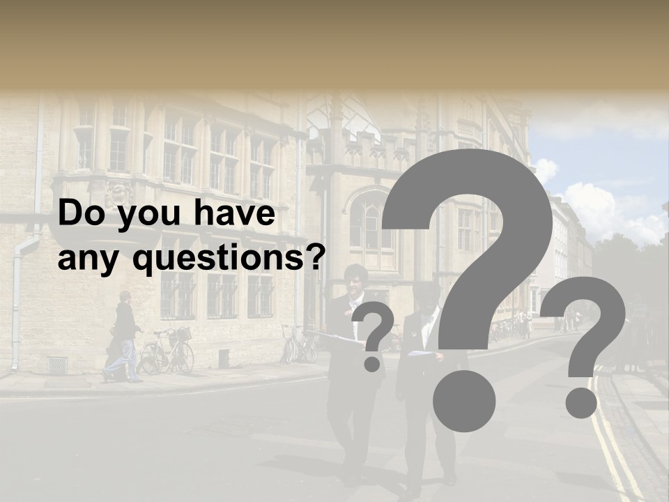 Old University PowerPoint Template