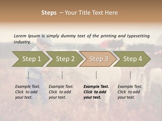 The Boy Feeds The Goat PowerPoint Template