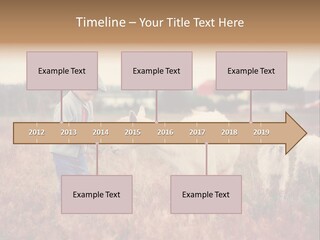 The Boy Feeds The Goat PowerPoint Template