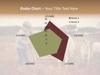The Boy Feeds The Goat PowerPoint Template