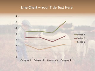 The Boy Feeds The Goat PowerPoint Template