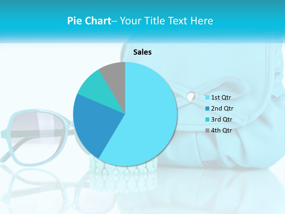 Women's Handbag And Sunglasses PowerPoint Template