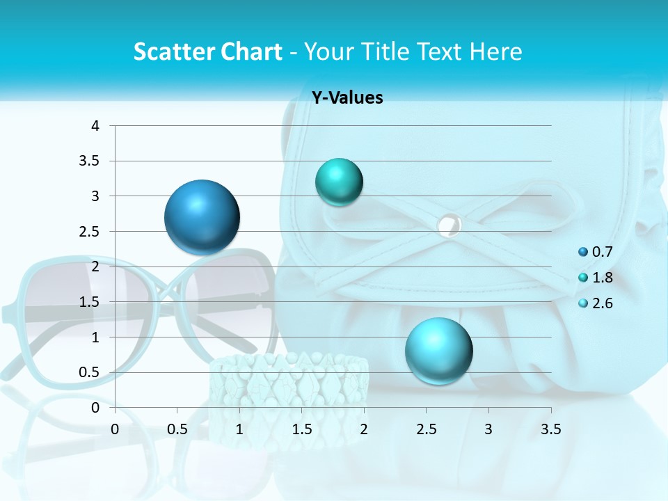 Women's Handbag And Sunglasses PowerPoint Template