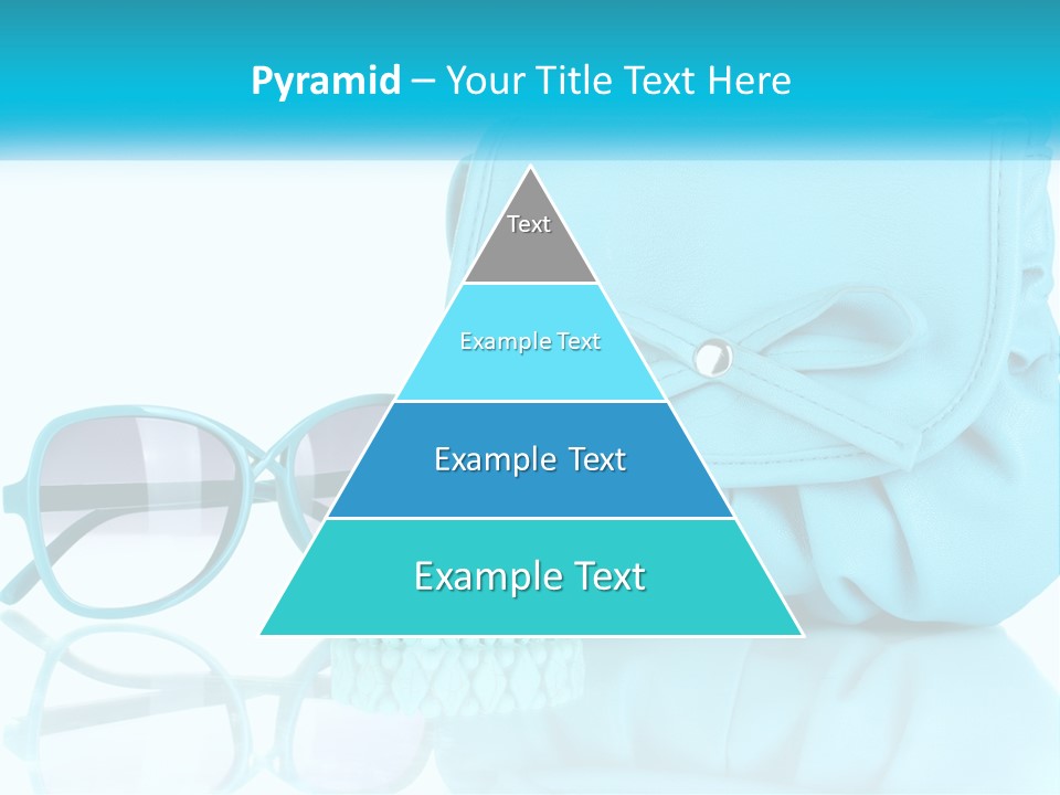 Women's Handbag And Sunglasses PowerPoint Template