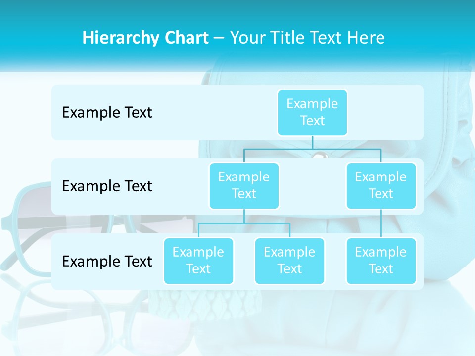 Women's Handbag And Sunglasses PowerPoint Template
