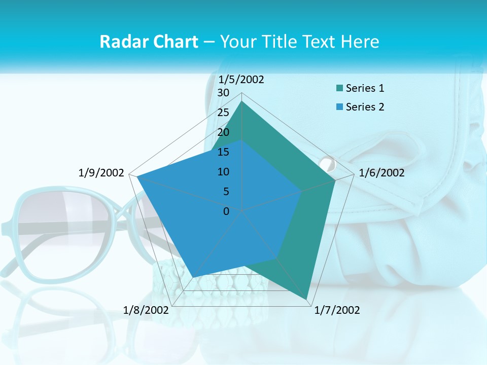 Women's Handbag And Sunglasses PowerPoint Template